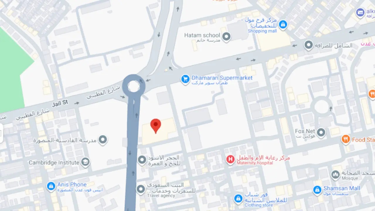 AREEQ — خريطة (صورة تجريبية)